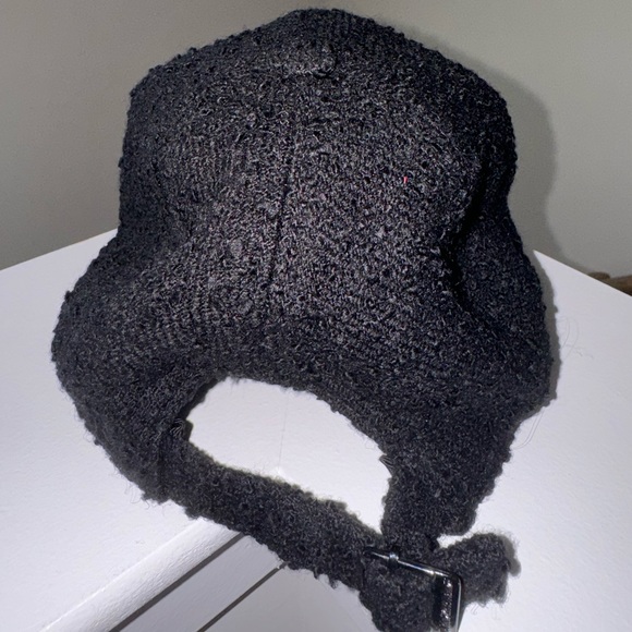 Saint Laurent SL Baseball Cap in Bouclé Tweed Wool - Picture 4 of 7